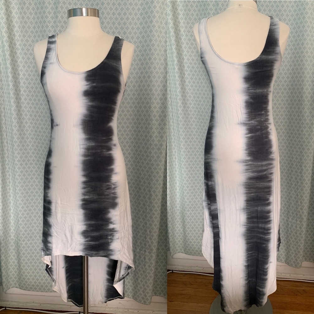 Boutique Knit Hi-low Maxi Dress